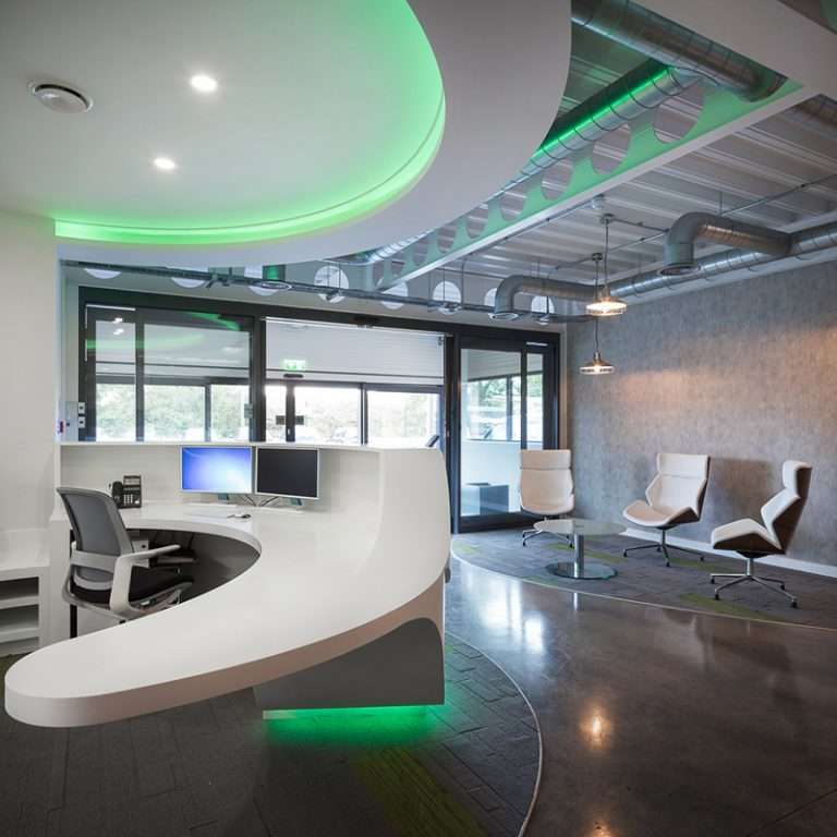 Reception desk