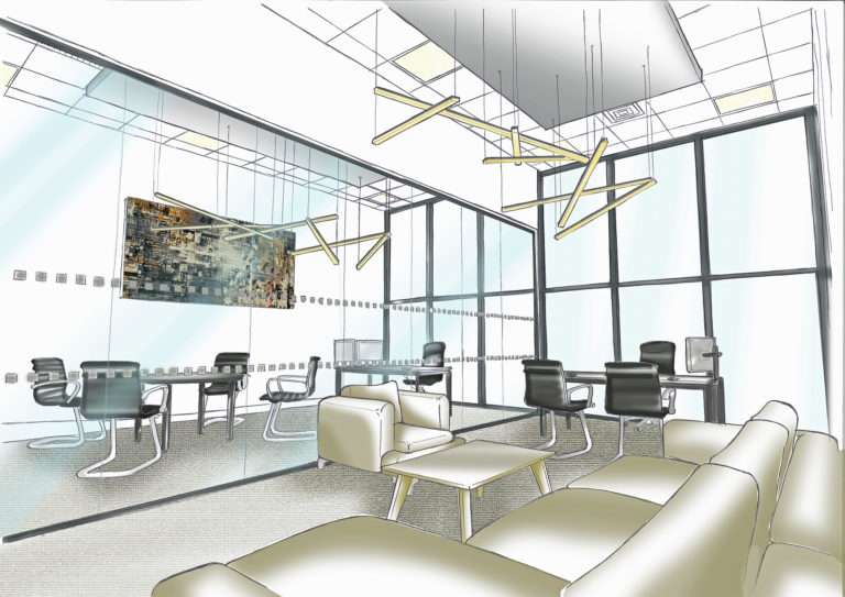 Breakout area sketch
