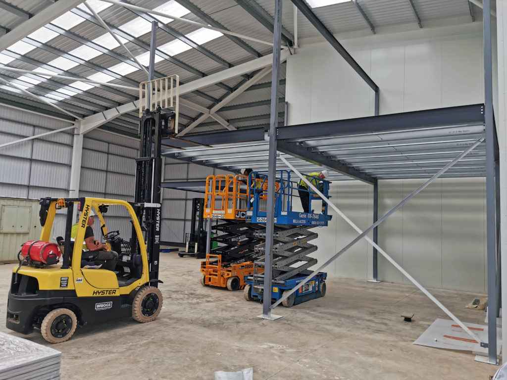 Mezzanine Floor Installation