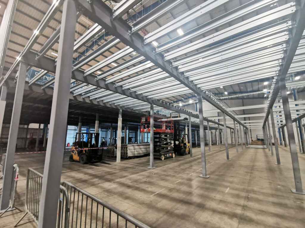 Surescreen mezzanine floor Sherwood