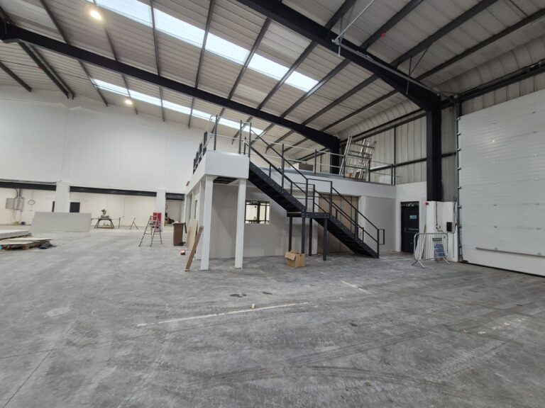 Mezzanine installation