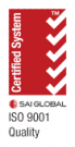 ISO 9001 stamp